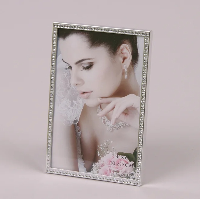 Фоторамка Flora металлическая 10х15 см (26089)