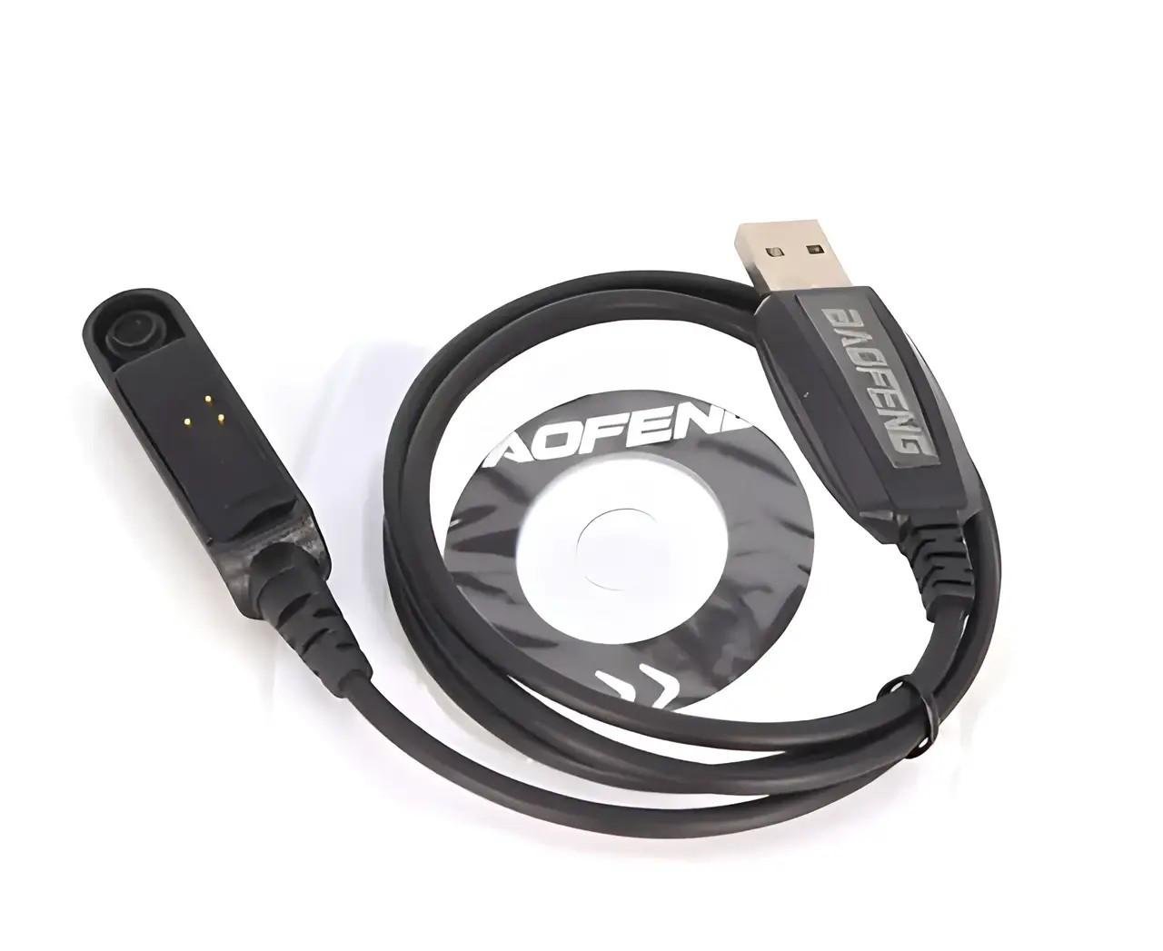 Кабель Baofeng R760 Plus для программирования прошивки usb шнур для прошивания рации (29519484)