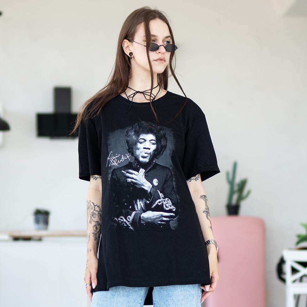 Футболка унисекс Jimi Hendrix S Черный (00000002195)