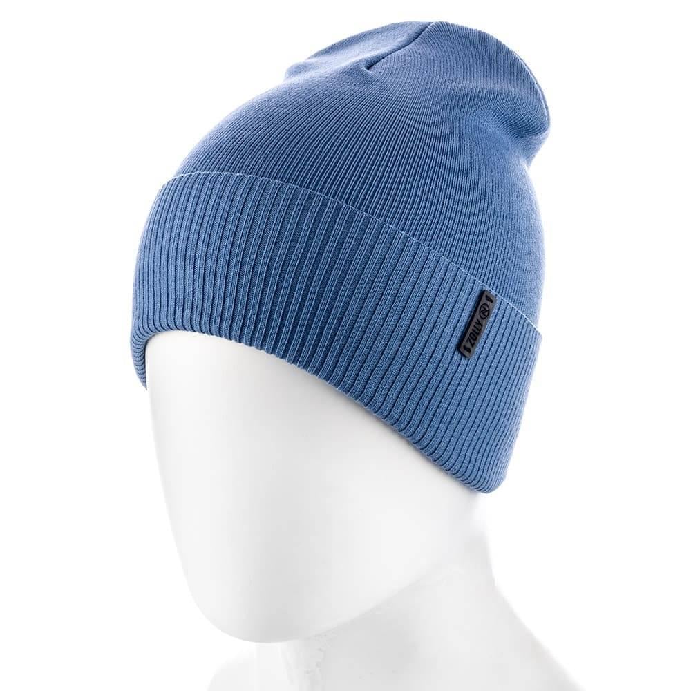 Шапка Zolly ZH205 из вискозы Джинсовый