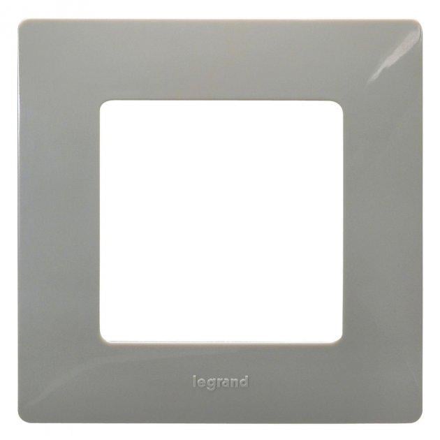 Рамка 1 пост Legrand 672521 Etika пластик Світла галька (11562177) Рамка 1 пост Legrand 672521 Etika пластик Світла галька (11562177)
