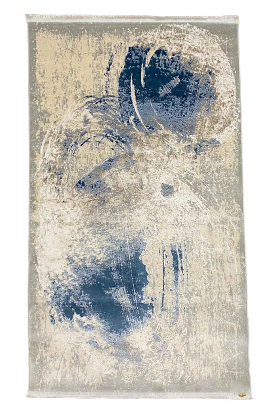 Килим Girit Gr18C 1х2 м Blue/Beige (5142-42)