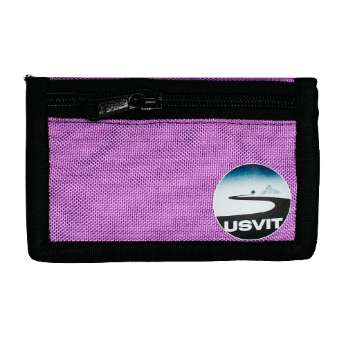 Кошелек Usvit Cordura из плотной ткани 13,5х8,5х24,5 см Сиреневый Кошелек Usvit Cordura из плотной ткани 13,5х8,5х24,5 см Сиреневый