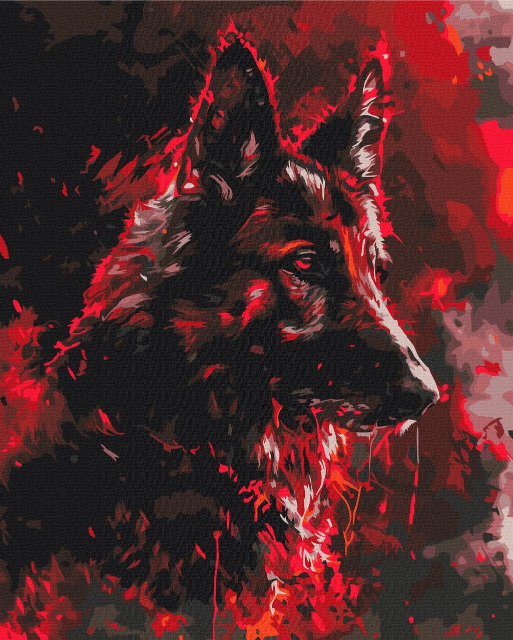 Картина по номерам BrushMe Рубиновый Часовой BS53942 холст на подрамнике 40x50 см (2135951278)