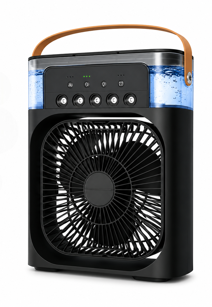Вентилятор-кондиционер настольный Domotec Fanmini 3в1 с увлажнителем воздуха