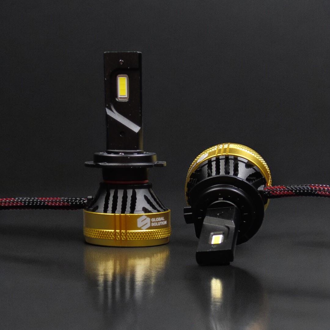 Автомобільна лампа світлодіодні Global Solution F5 H7 55W 12000LM 5000K (2268028360) - фото 2 Автомобільна лампа світлодіодні Global Solution F5 H7 55W 12000LM 5000K (2268028360) - фото 2