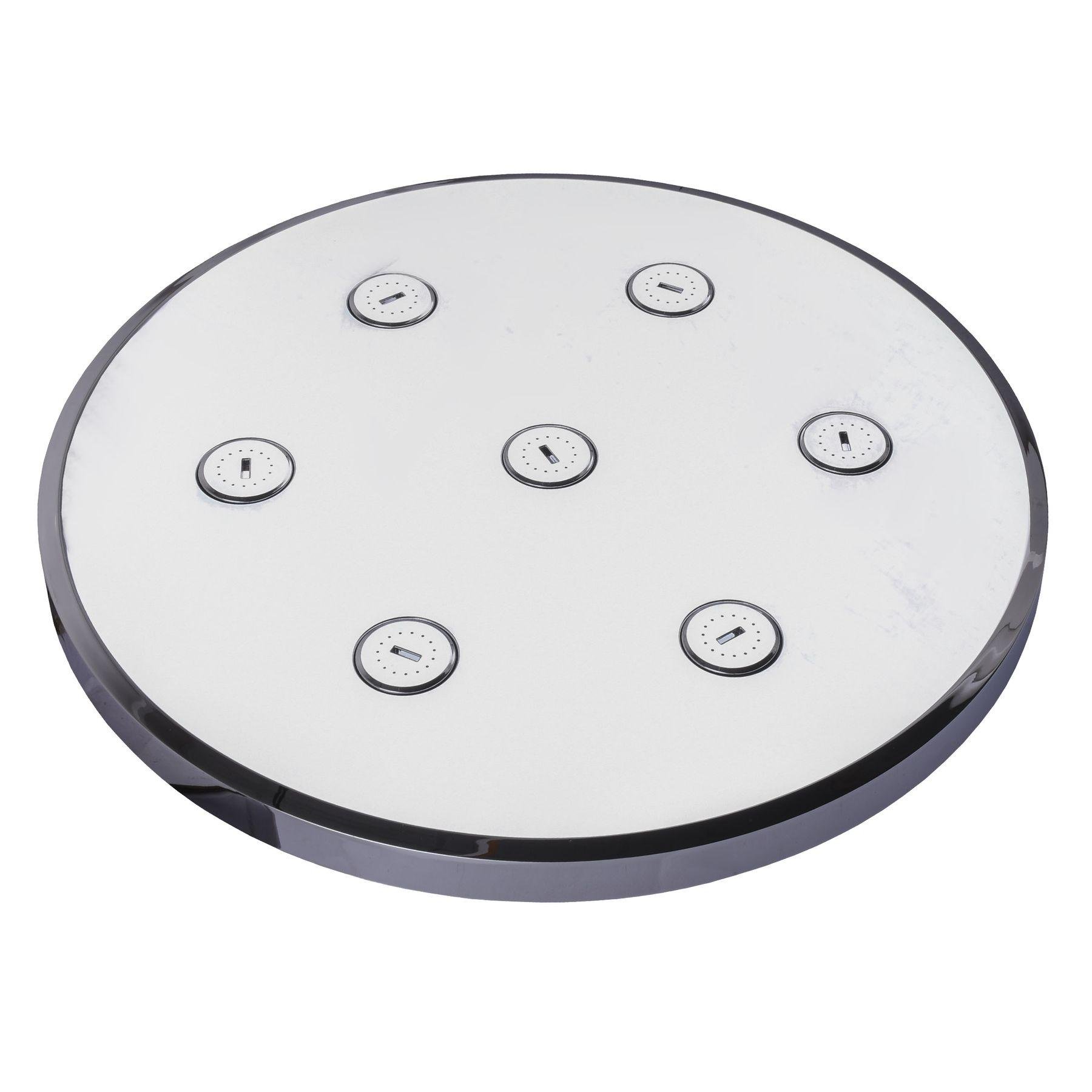 Лейка для верхнего душа Globus Lux SD08A 000019296 225 мм Хром (110277)