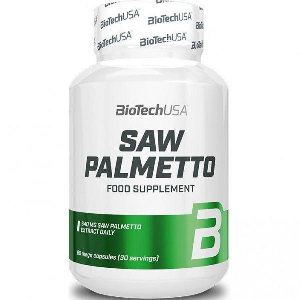 Тестостероновий бустер BioTechUSA Saw Palmetto 60 Caps