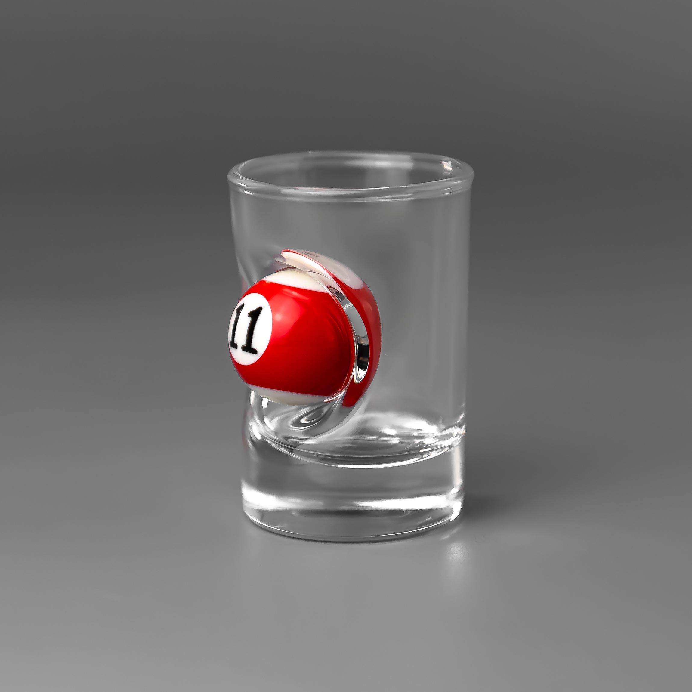 Набор рюмок на подставке Бильярд с упаковкой (24843487) - фото 8 Набор рюмок на подставке Бильярд с упаковкой (24843487) - фото 8