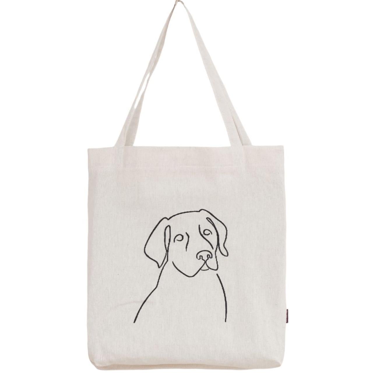 Еко-сумка Собачка Бежевый (1654258167)