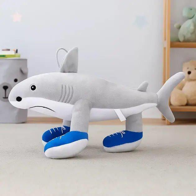 Мягкая игрушка Тралалело Тралала 35 см Серый - фото 4