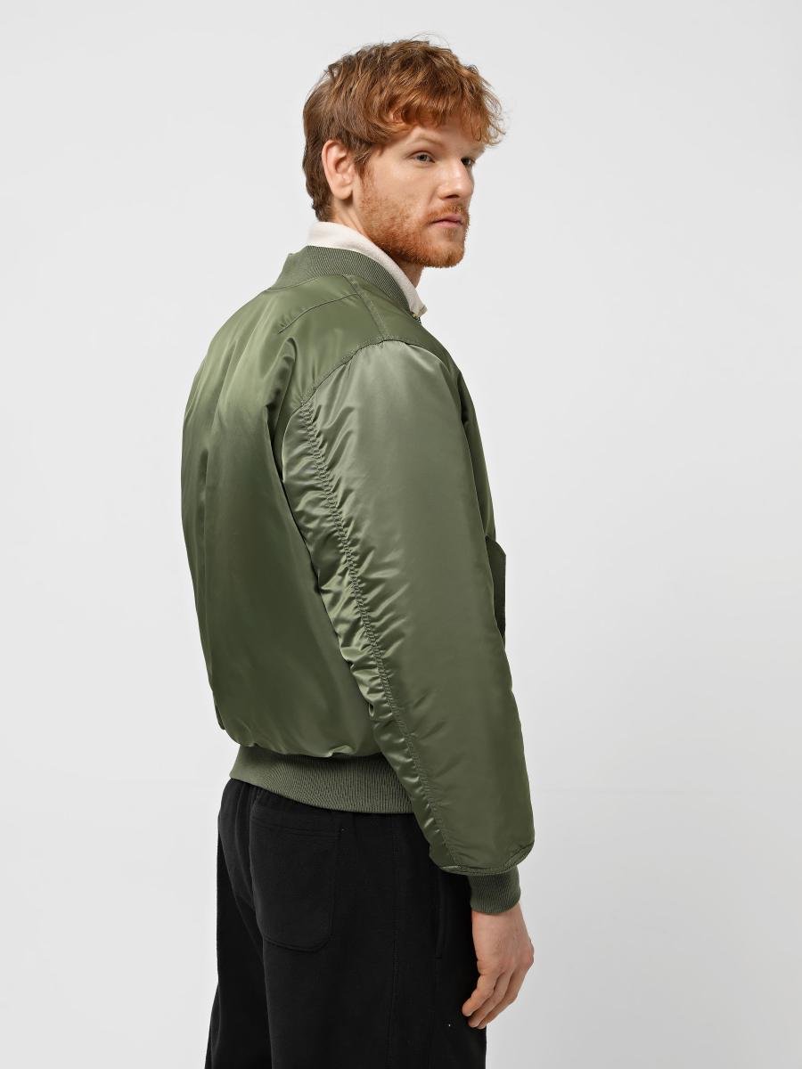 Куртка-бомбер Airboss MA-1 Flight Jacket NEW GEN XL Зеленый (123256) - фото 4 Куртка-бомбер Airboss MA-1 Flight Jacket NEW GEN XL Зеленый (123256) - фото 4