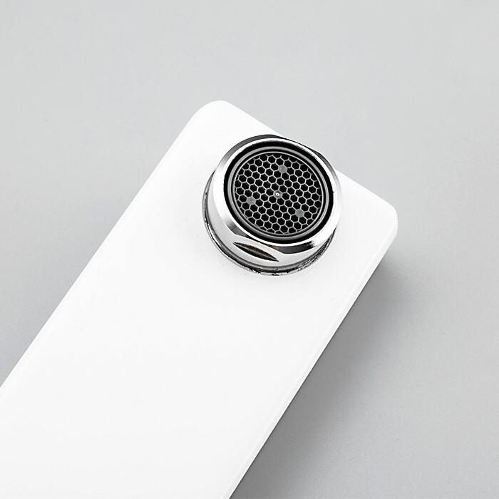 Смеситель на борт ванны Gappo Futura G1117-8 Белый/Хром - фото 7 Смеситель на борт ванны Gappo Futura G1117-8 Белый/Хром - фото 7