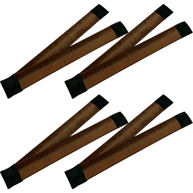 Заколка-твистер для волос Hairdisk 4 шт. Рыжий (2301)