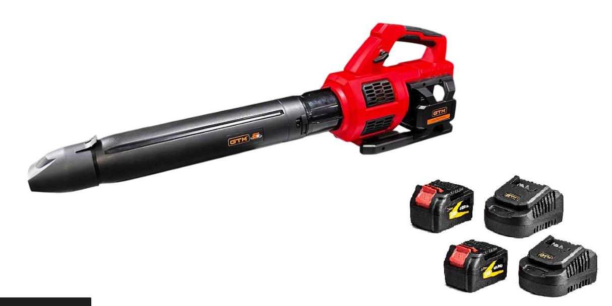 Воздуродувка аккумуляторная GTM ABC36/774BL 36V 774 м3/ч с АКБ и ЗУ (ABC36/774BL_KIT)