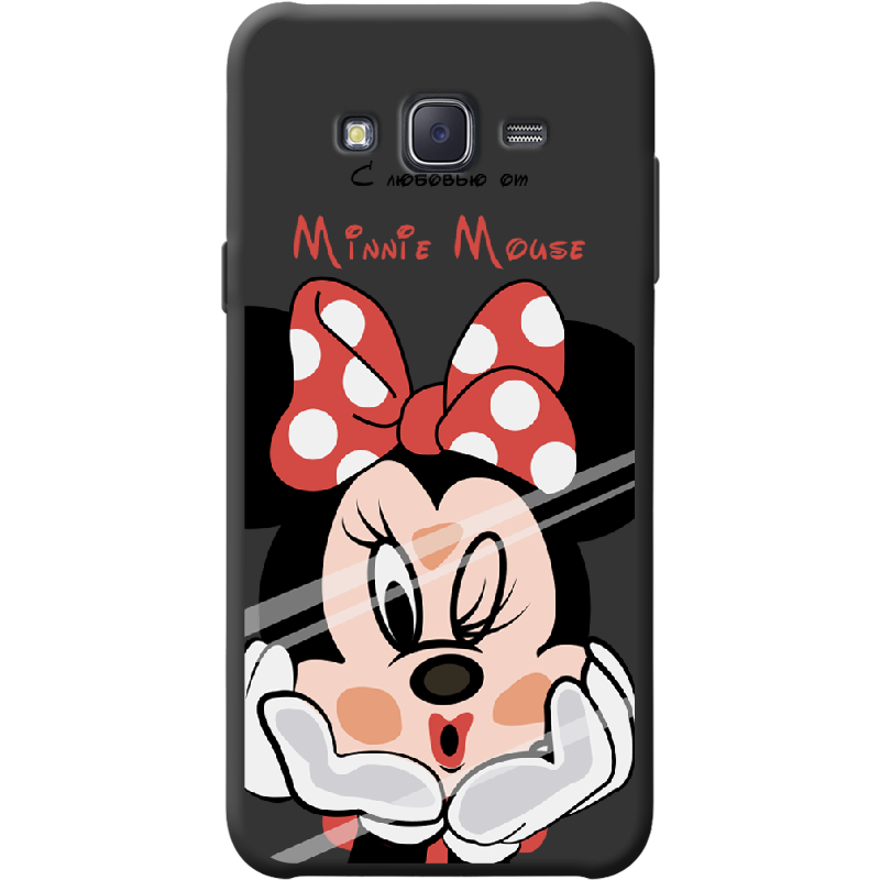 Чехол BoxFace Samsung J500H Galaxy J5 Lady M Черный силикон (25242-cc59-41568)