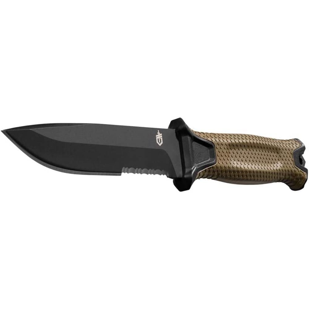 Нож туристический Gerber Strongarm Fixed Serrated 25,1 см Coyote (1027847) - фото 2