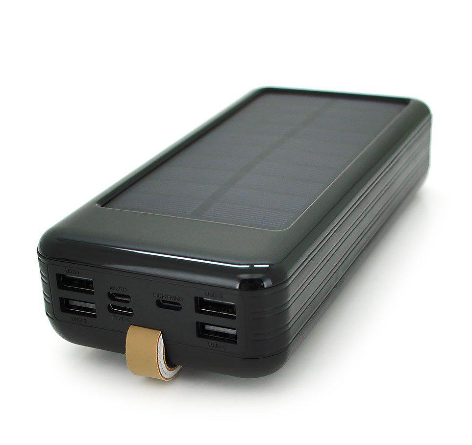 Повербанк VOLTRONIC KKD6W Solar 60000mAh Black (53418)