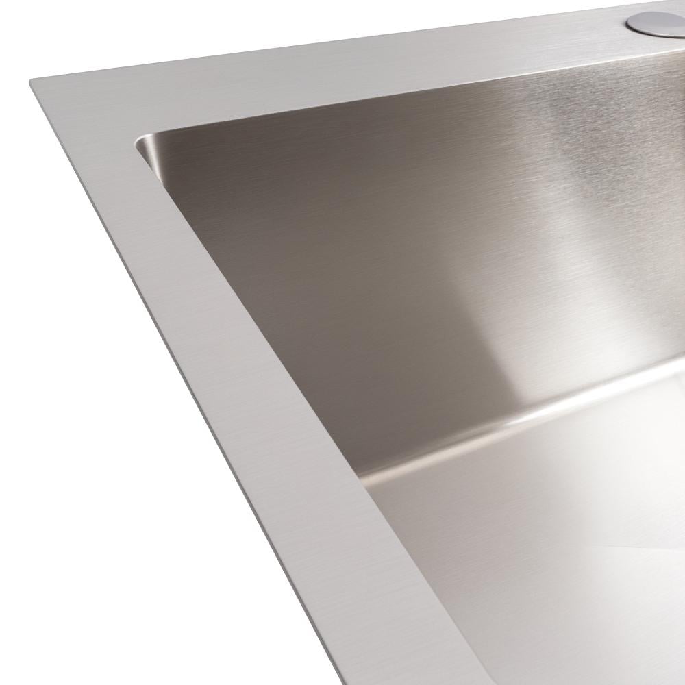 Мийка кухонна Valeso Handmade сифон круглий 3,0/0,8 65х45 см - фото 4