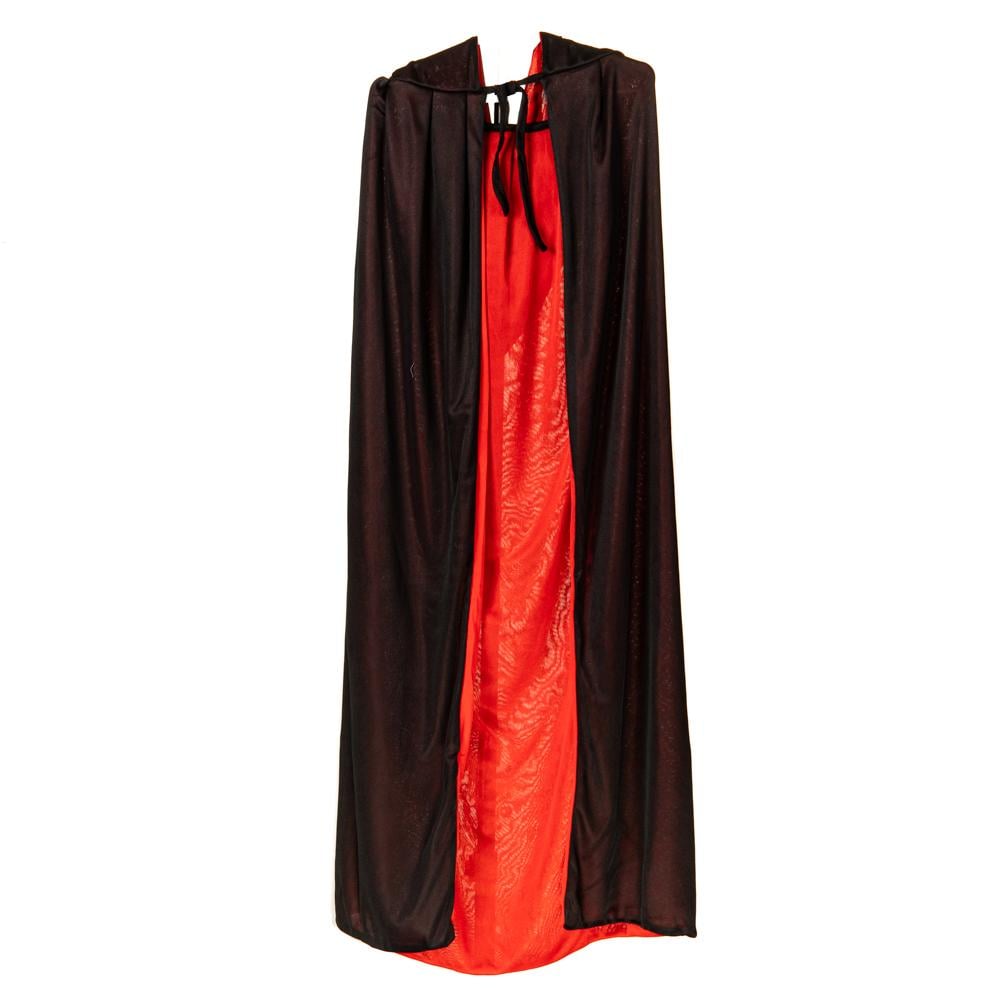 Карнавальный плащ с капюшоном Elisey Черно-красный (8811-001)