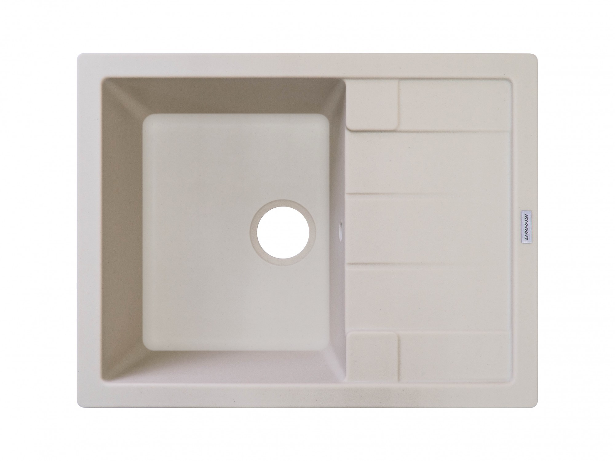 Мойка для кухни Adamant Anila (ivory-08) 65х50х20 см - фото 3