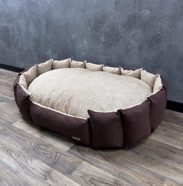 Лежак для котів та собак Comfort Home модель 2 Matting beige 50х40 см