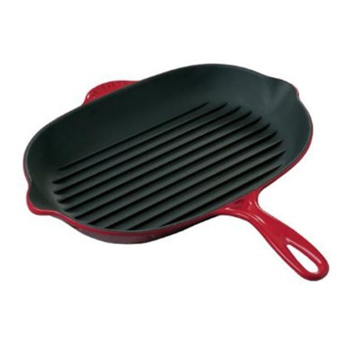 Сковорода-гриль Le Creuset чавун 32 см Червоний (2462843)
