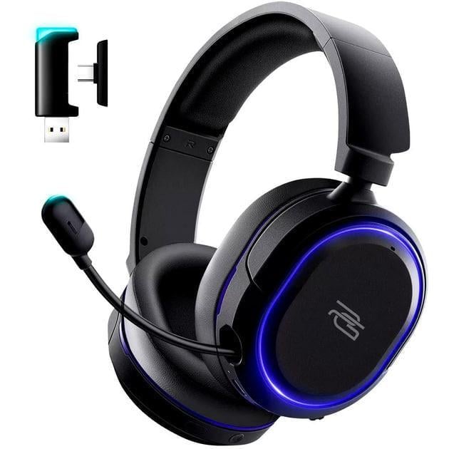 Навушники бездротові Proove Gaming Rapture з мікрофоном та LED RGB підсвічуванням Black (GHRP00010001)