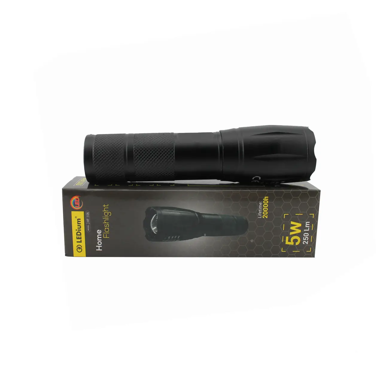 Ліхтарик світлодіодний LEDium Home HF-106 1 Вт (17142) - фото 2 Ліхтарик світлодіодний LEDium Home HF-106 1 Вт (17142) - фото 2