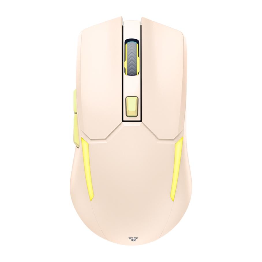 Мышь игровая беспроводная Fantech WGC2 Venom II Vibe оптическая PixArt 3220 4000 DPI RGB аккумулятор 300mAh 2.4GHz Beige (36619483)