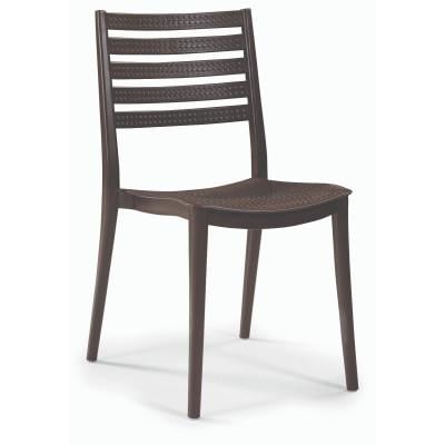 Стілець пластік Modo SDM поліпропилен Шоколад (28673518) - фото 1 Стілець пластік Modo SDM поліпропилен Шоколад (28673518) - фото 1