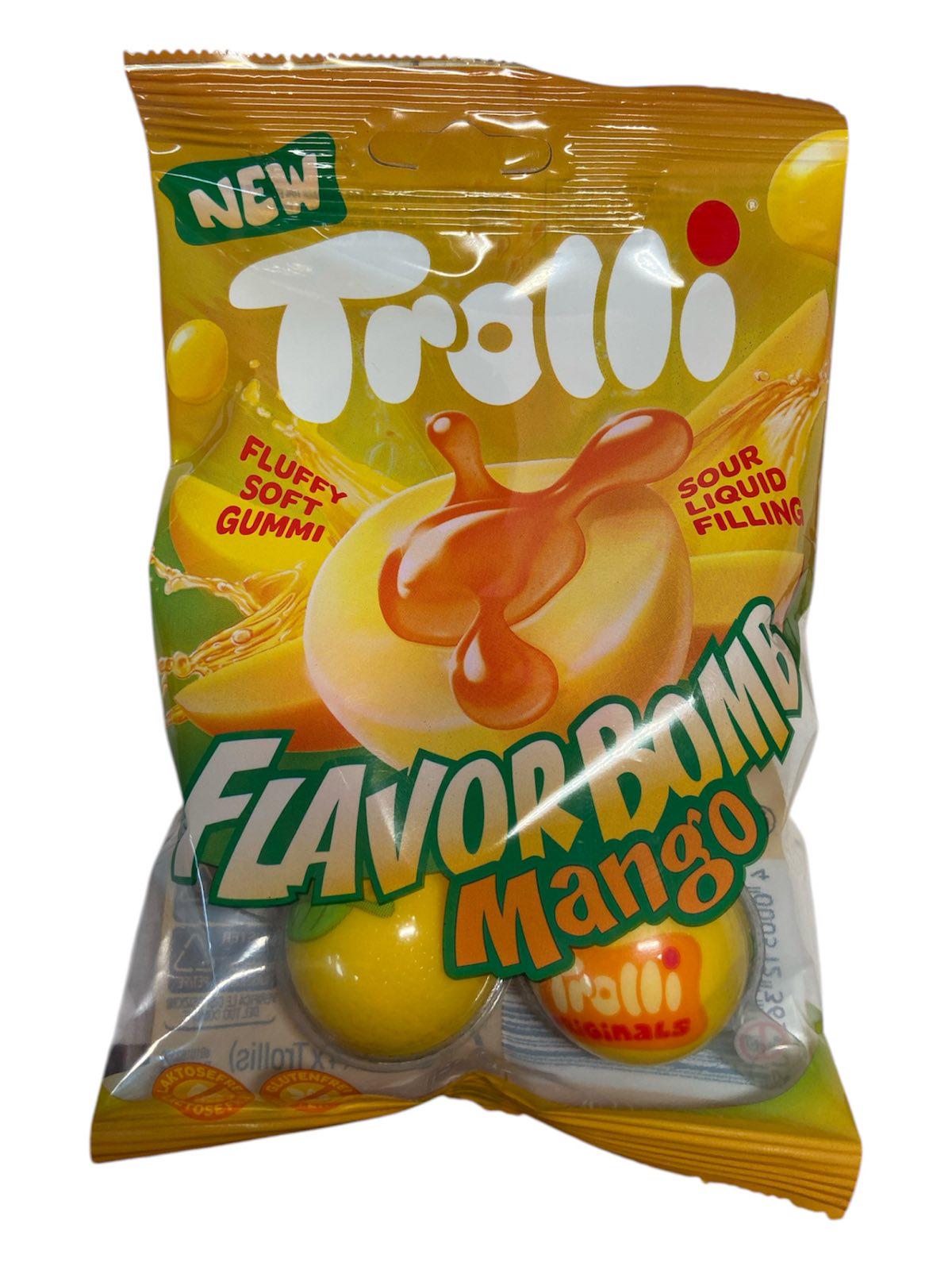 Желейные конфеты Trolli Бомба со вкусом Манго 75 г (60822)
