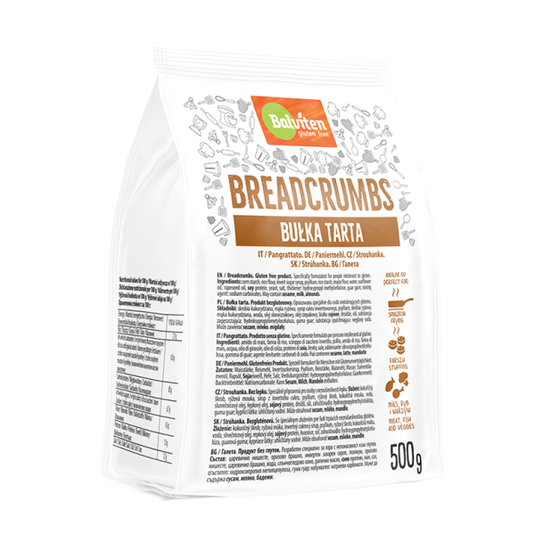Сухари панировочные без глютена Balviten 500 г (5907653103919)