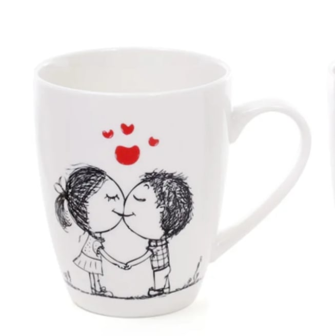 Чашка фарфоровая Flora Признание 0,35 л (31916)