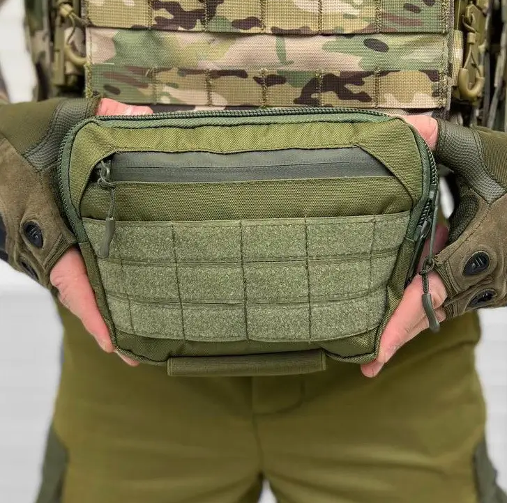 Подсумок под бронежилет/плитоноску П2-3 Оливковый (588181) Подсумок под бронежилет/плитоноску П2-3 Оливковый (588181)