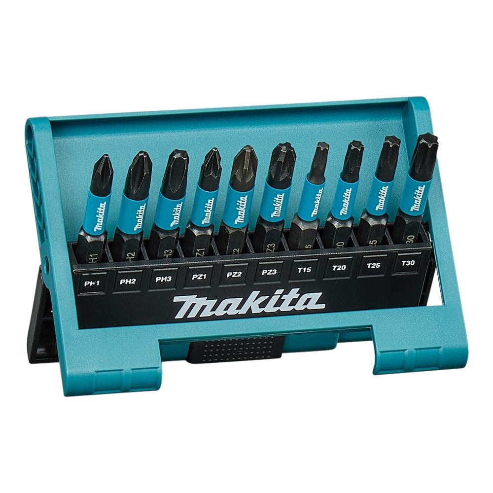 Набор ударных бит Makita 10 шт. Impact Black (E-12011)