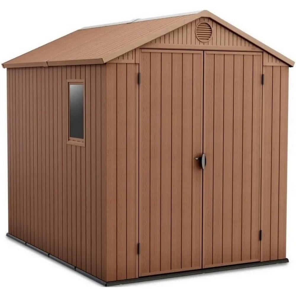 Домик садовый Keter Darwin 6x8 190х244 см Коричневый (249362)