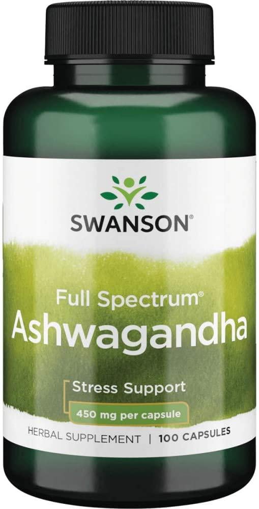 Ашвагандха Swanson Ashwagandha 450 mg 100 капсул