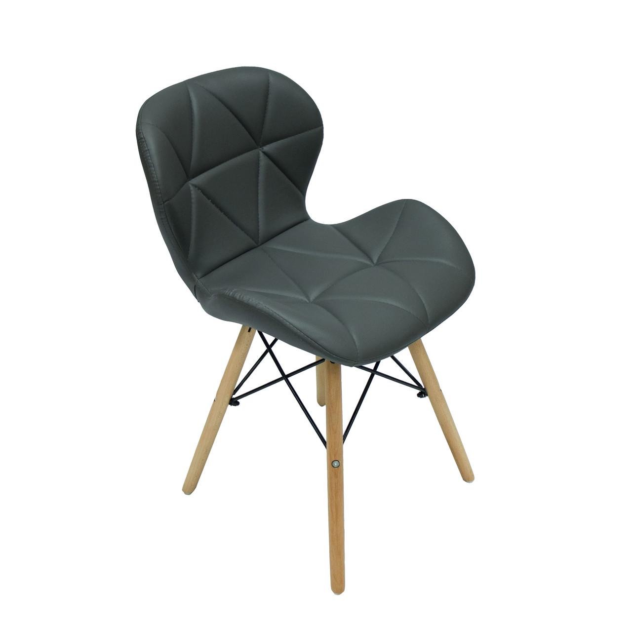 Стілець Intarsio Milano Темно-сірий