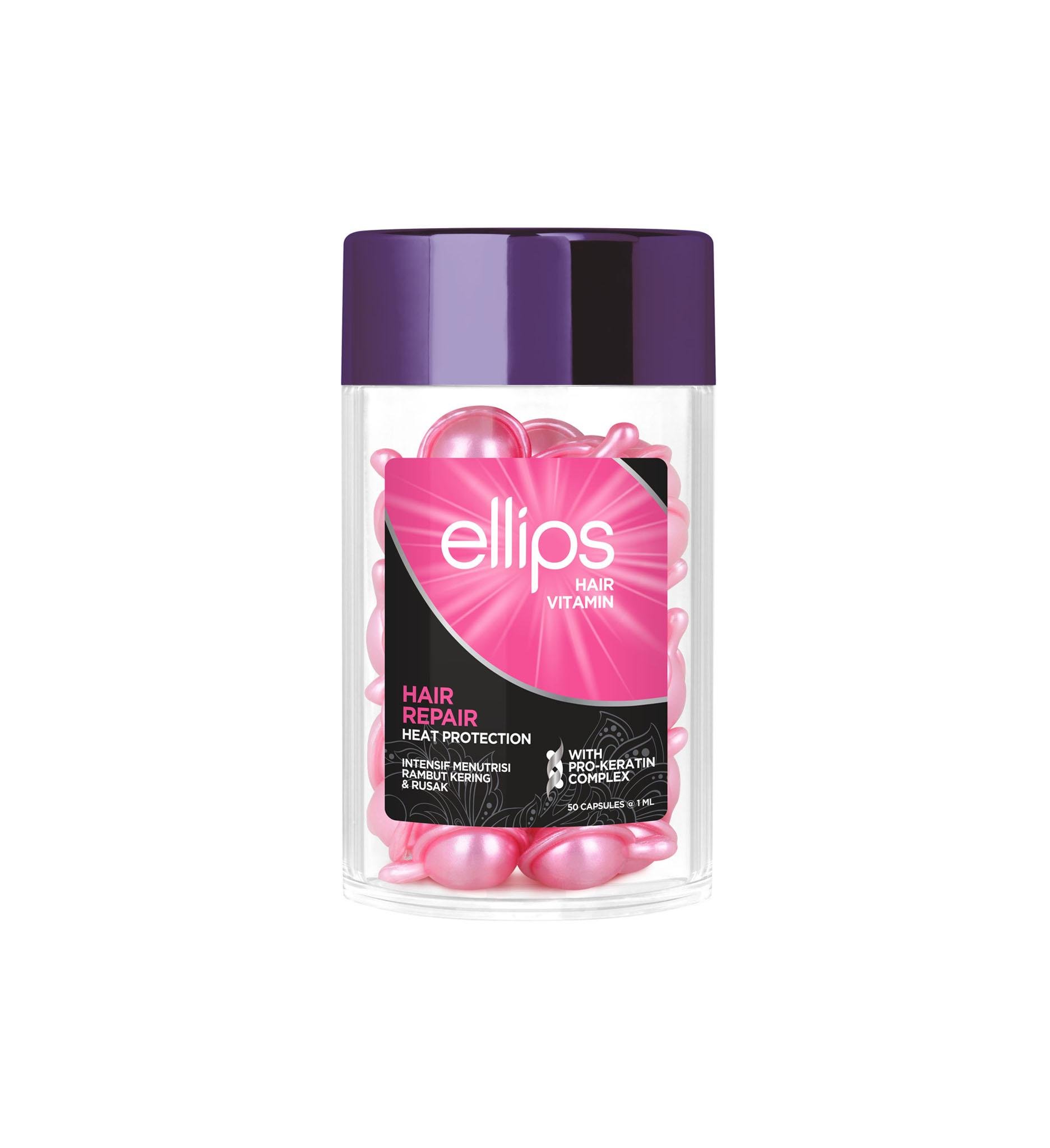 Витамины для волос Ellips Восстановление волос с PRO-KERATIN COMPLEX 50 капсул