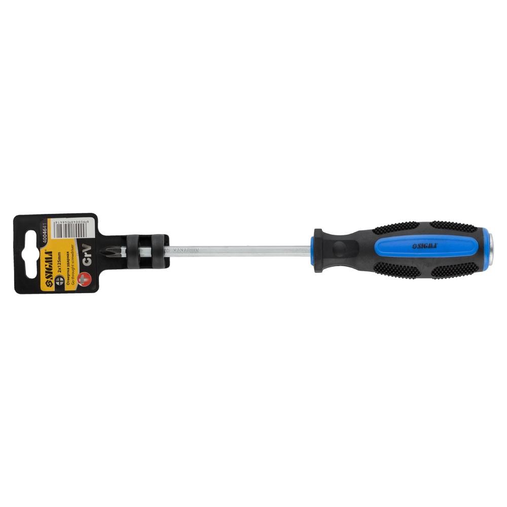 Викрутка ударна Sigma PH2 125 мм CrV (4004641)