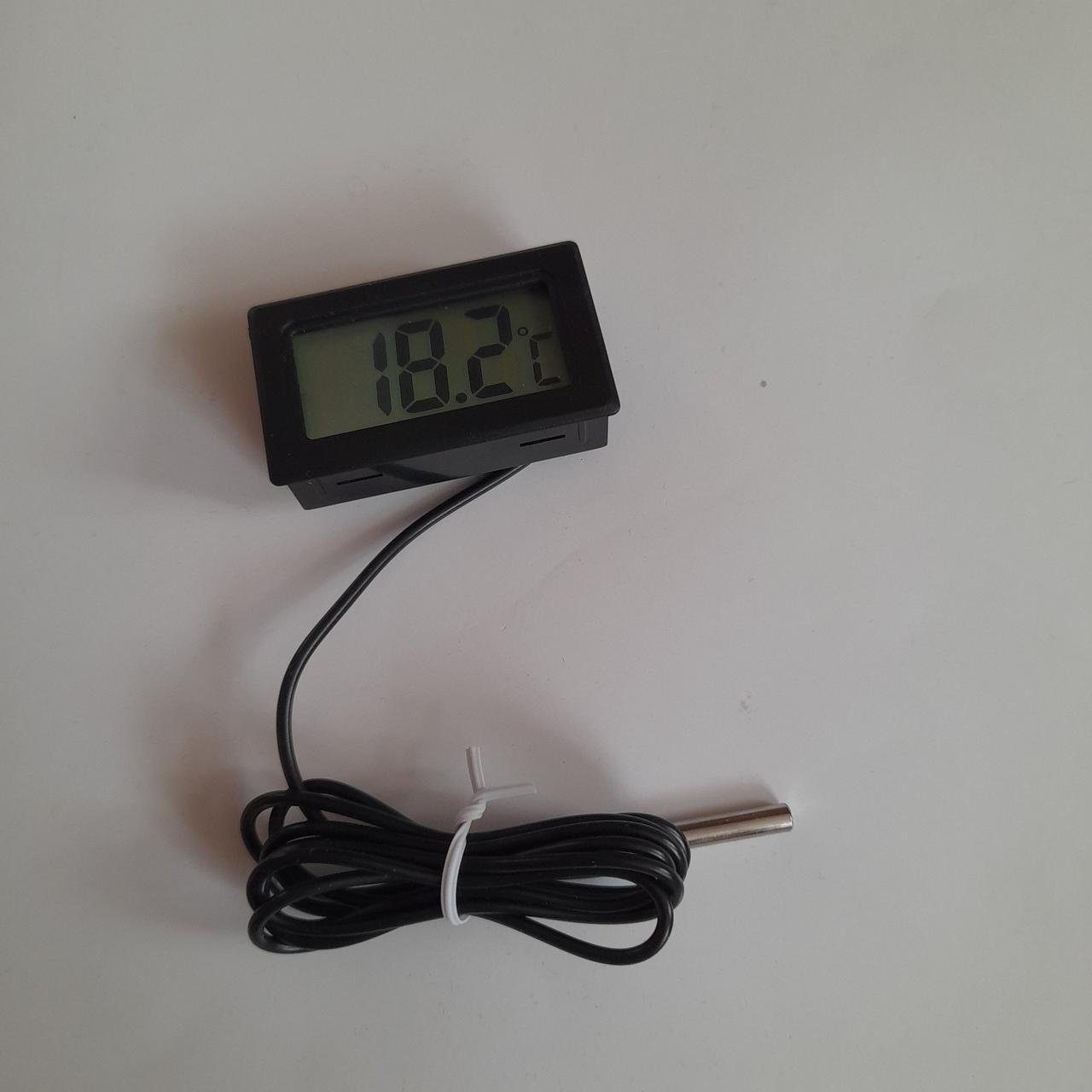 Термометр цифровой выносной LCD Черный (343371579) - фото 4 Термометр цифровой выносной LCD Черный (343371579) - фото 4