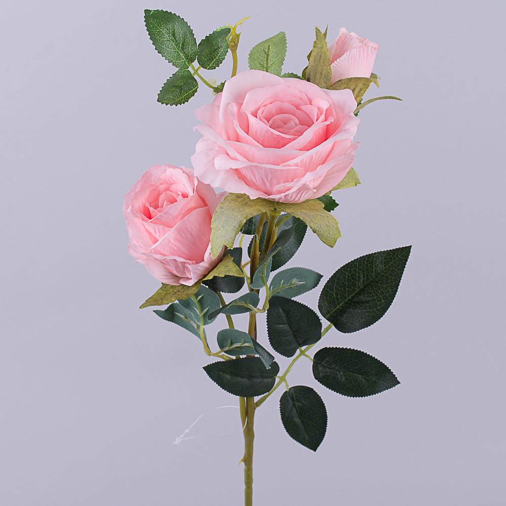 Искусственные цветы Роза мятая тройная премиум (1726-2)