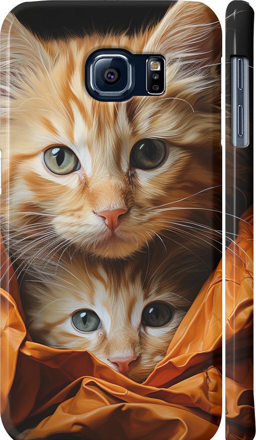 Чехол на Samsung Galaxy S6 G920 Котики 2 (5664c-80-42517)