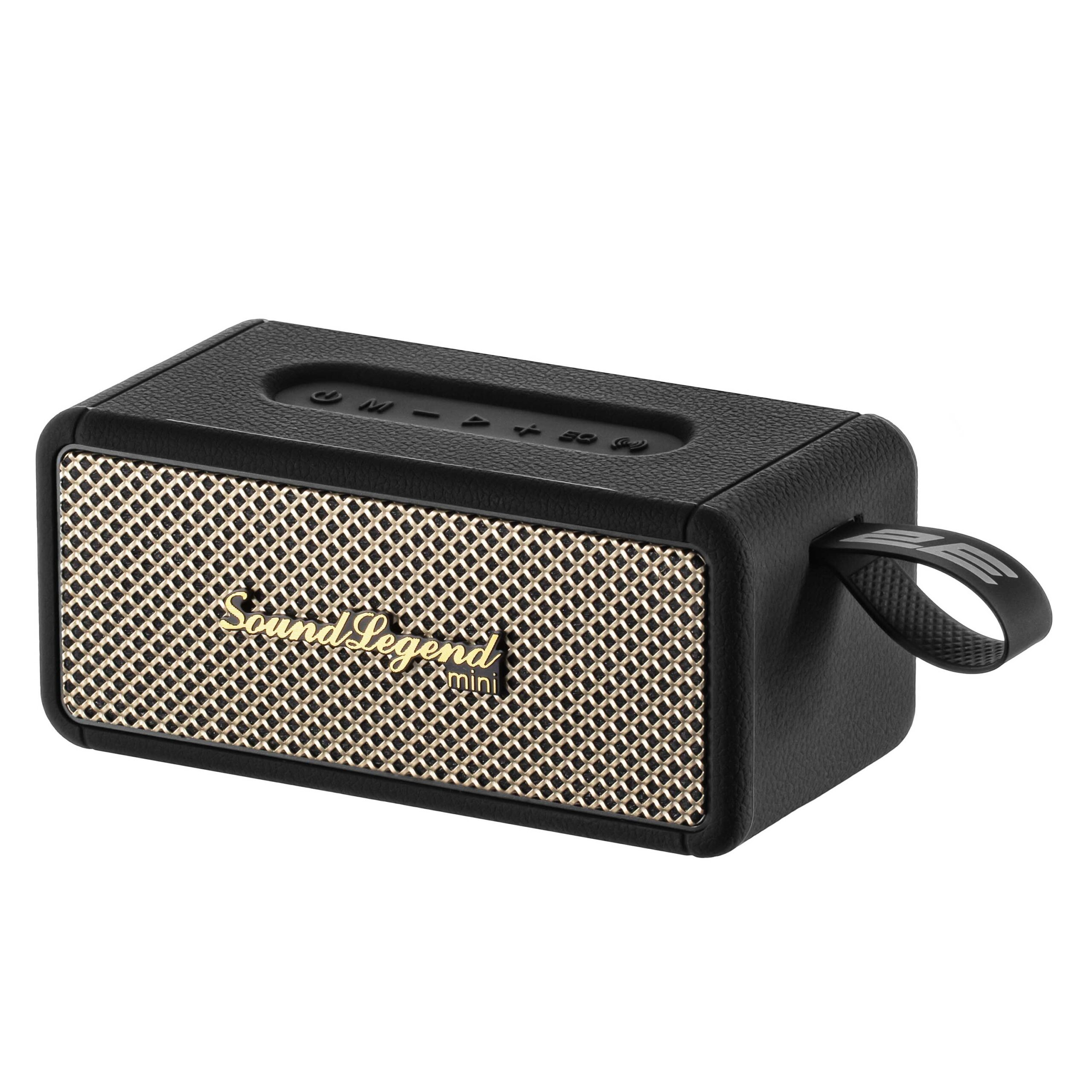 Колонка аккумуляторная с функцией Повербанка 2E SoundLegend Mini с функцией TWS защита IPX6 BT 5.3 40 Вт Черный (2E-BSSLMWBK)