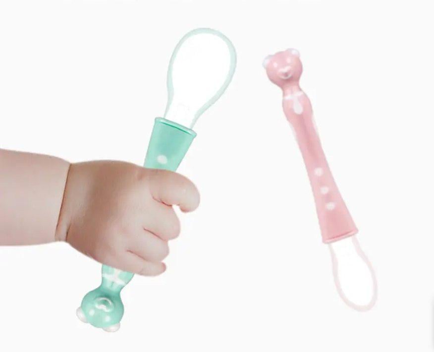 Набор силиконовых ложечек Мишки в футляре Бирюзовый (142505) - фото 12 Набор силиконовых ложечек Мишки в футляре Бирюзовый (142505) - фото 12