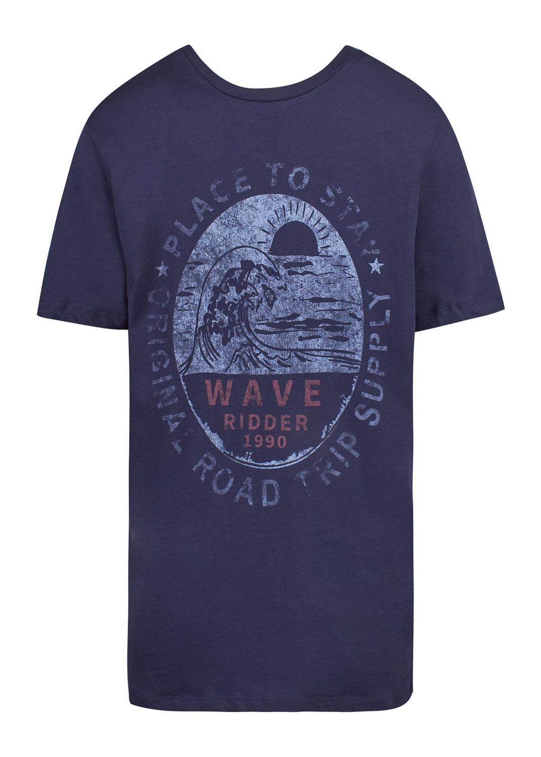 Футболка Jack & Jones 12174259x51 мужская S Темно-синий (173057)