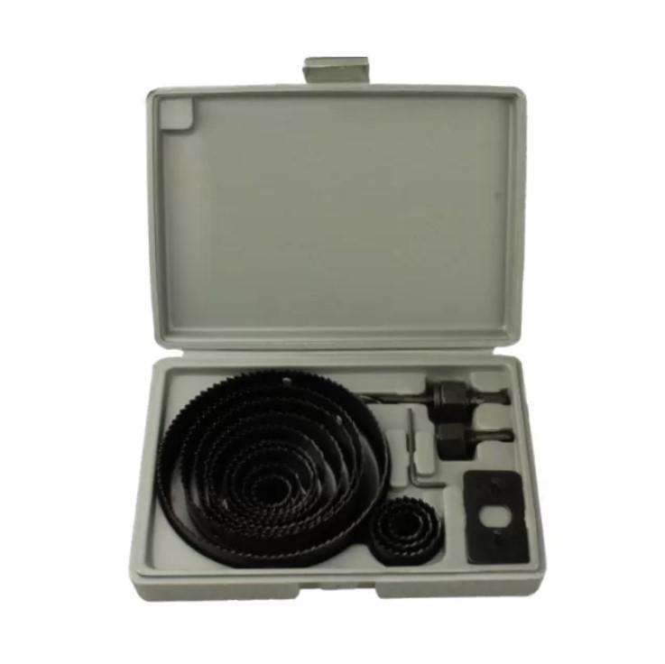 Набор фрез корончатых по дереву Miol 19-127 мм 16 шт. (23917)