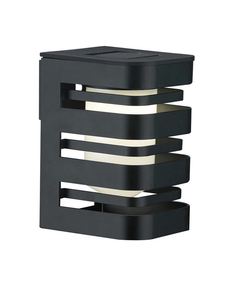 Уличный светильник на солнечной батарее Polux 323200 Agide LED 5000K IP44 Черный (26856991)