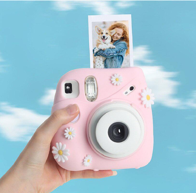Чехол Polaroid Mini7 Instant Film Case Pink Flowers - фото 2 Чехол Polaroid Mini7 Instant Film Case Pink Flowers - фото 2
